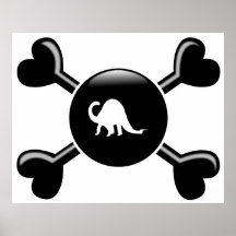 Crossbones Paleontology Poster