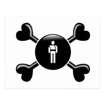 Crossbones Probation Postcard