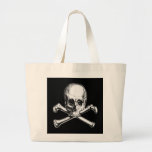 Crossbones Tote Bags