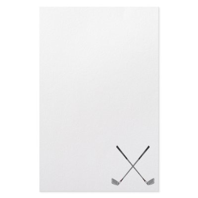 Crossed Clubs Stationery by shopaholicchick