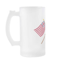 Crossed Grand Union and Newburyport Indep Marine C Coffee Mug