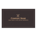 Crossed Keys Business Card