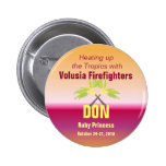 Crossed Palms Cruise Name Badge buttons
