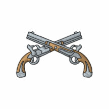 Crossed Pistols