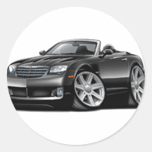 Crossfire Black Convertible Stickers