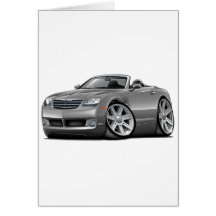 Crossfire Grey Convertible Greeting Card