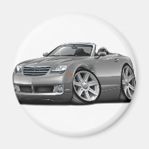 Crossfire Grey Convertible Refrigerator Magnet