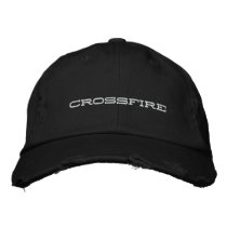 Crossfire Hat Embroidered Hats