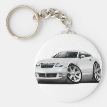 Crossfire White Car Key Chains