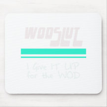 Crossfit de WODSLUT Tapis De Souris