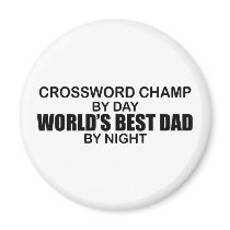 Crossword Champ World's Best Dad by Night