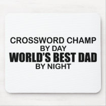 Crossword Champ World's Best Dad by Night