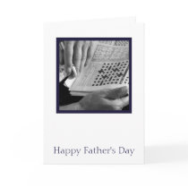 Crossword Father's Day Card