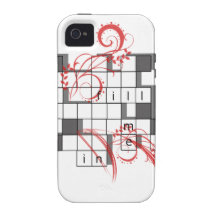 Crossword Mad iPhone 4/4S Cases