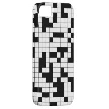 Crossword Puzzle Squares iPhone 5 Covers