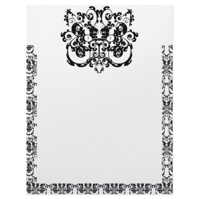 Crouching Tiger, Hidden Kitty Letterhead by 13BlackCatsDesigns
