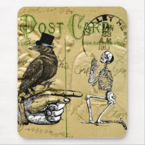 Crow and skeleton