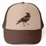 Crow Distressed in Brown hats