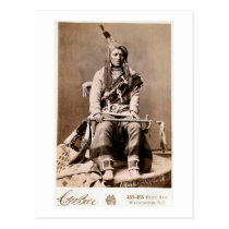 Crow Indian 1880 postcards