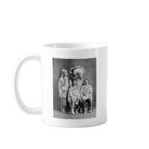Crow Indian Group Portrait, early 1900s Coffee Mug