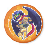 Crow Refrigerator Magnet