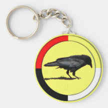 Crow Medicine keychain