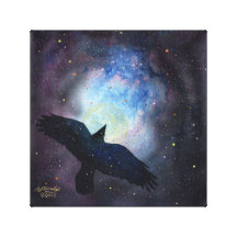 Crow Nebula Canvas Print