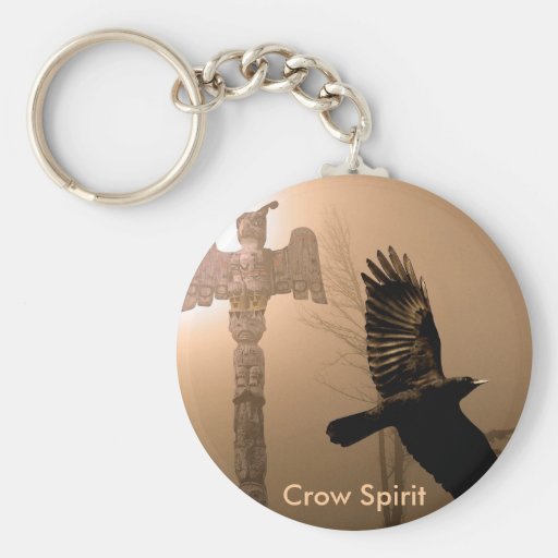CROW SPIRIT Collection Key Chain