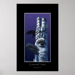 CROW & TOTEM Art Poster posters