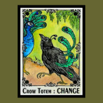 Crow Totem CHANGE posters