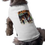 Crowded Sidewalk in New York Pet T-shirt