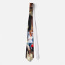 Crowded Sidewalk in New York Necktie