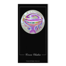 Crown Chakra Customized Photo Card