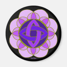 "Crown Chakra" Magnet