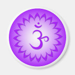 Crown Chakra - Sahasrara Refrigerator Magnets
