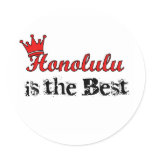 Crown Honolulu Sticker