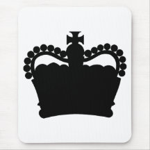 Crown - King Queen Royalty Royal Family Mouse Pad