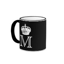 Crown Monogram Coffee Mug