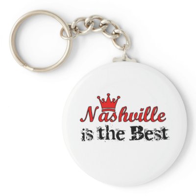 Crown Nashville Keychains by USAcities