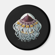 Crown or Helmet Jellyfish Magnet