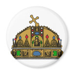 Crown Saint Stephen, Hungary Refrigerator Magnet