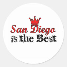 Crown San Diego Stickers