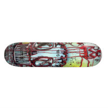CROWNED muffYN Custom Skate Board