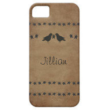 Crows and Stars iPhone 5 Case