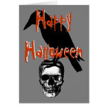Crowskull Greeting Card