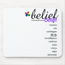 Croyance Mousepad de PositivEnergy Tapis De Souris