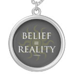 Croyance = réalité pendentif