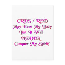 CRPS / RSD May Have My Body Postcards
