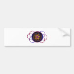 CRPS/RSD Rainbow Blaze Bumper Sticker