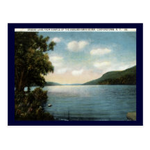 Cru 1922 de lac Otsego, Cooperstown NY Carte Postale